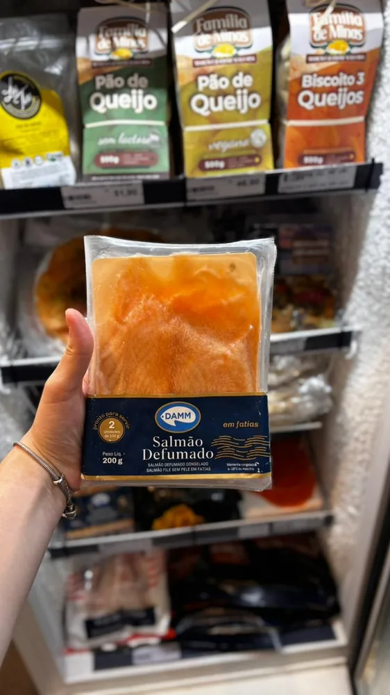 Salmão Defumado em fatias DAMM