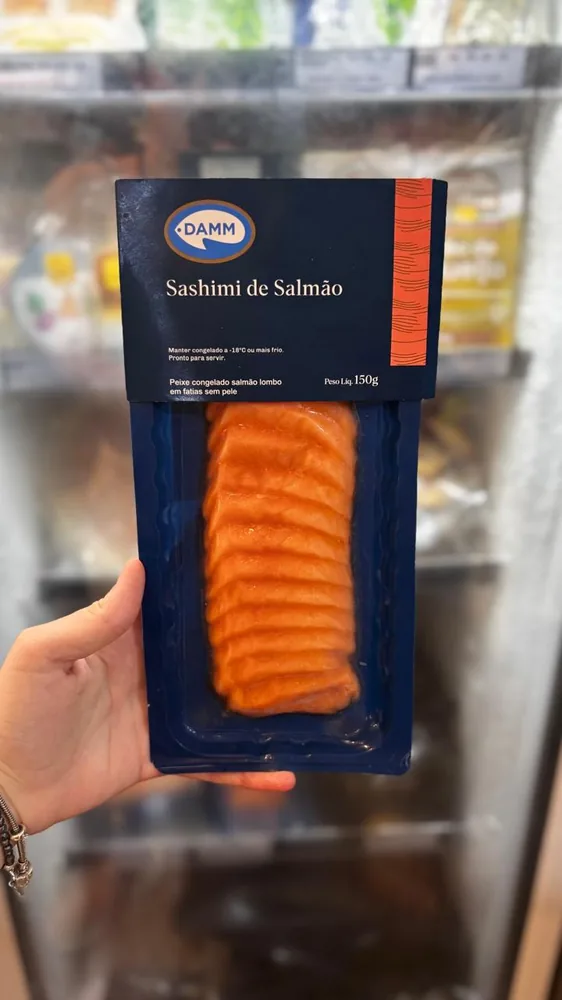 Sashimi de Salmão DAMM