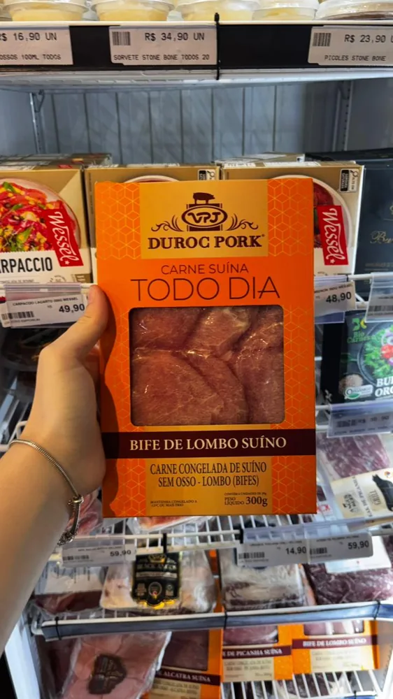 Bife de Lombo Suíno Duroc Pork