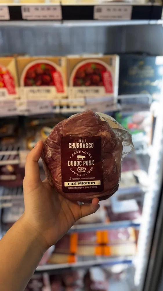 Filé Mignon Suíno Duroc Linha Churrasco