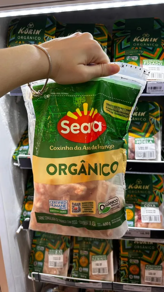 Coxinha da Asa de Frango Orgânico Seara