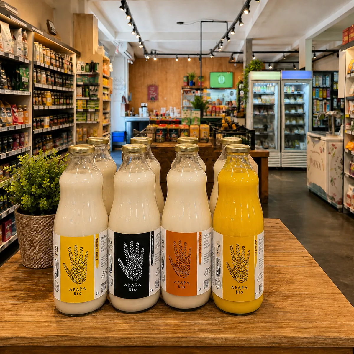 Produtos veganos selecionados no Emporium Lia Toss